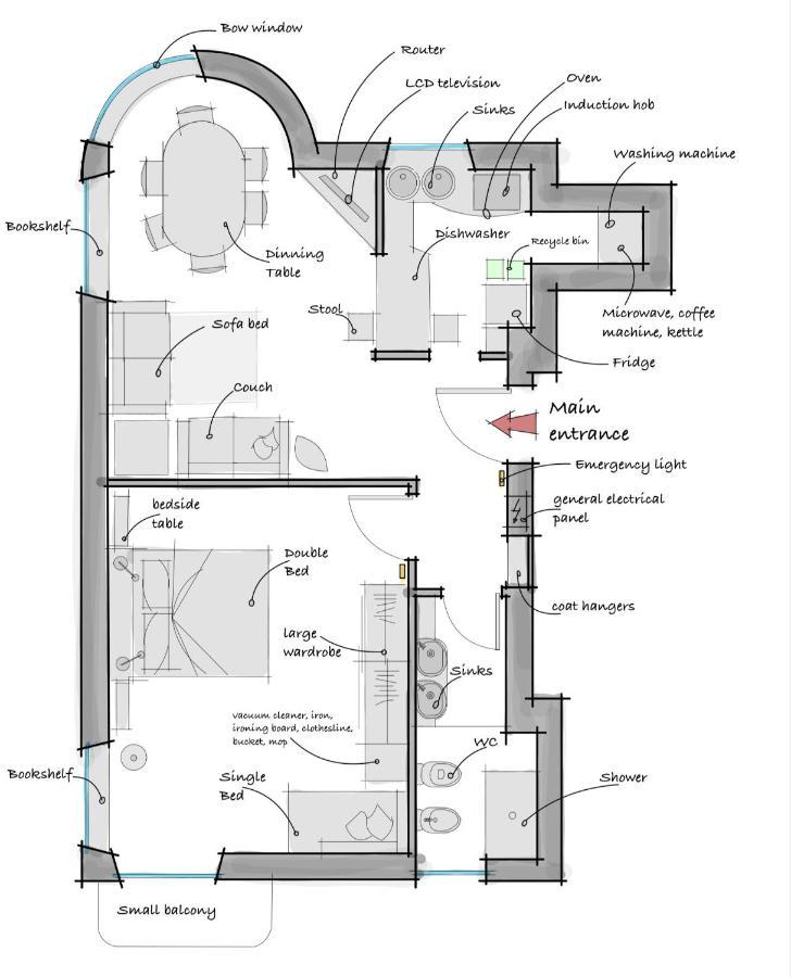 Mrdoyle Apartment Catalani Милано Екстериор снимка